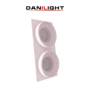 Встраиваемый потолочный светильник DV362S-2W | MR16 182*91*42mm (Φ158*62mm)