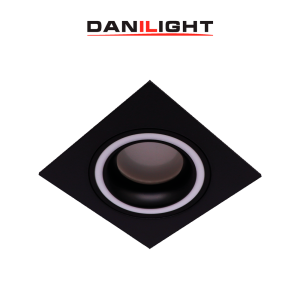 Встраиваемый потолочный светильник DV481-1B | MR16 92*26mm (Φ80mm)